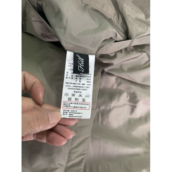 Áo phao lông vũ dáng lỡ xuất Hàn