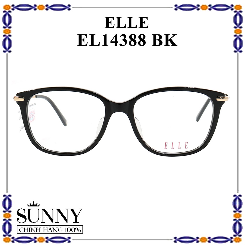 Gọng kính Elle EL14388 chính hãng Korea, bảo hành toàn quốc