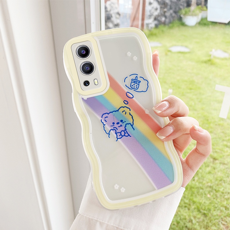 ốp lưng Vivo Y72 5G ốp lưng vivo y72 Ốp Điện Thoại Dẻo Trong Suốt Họa Tiết Hoạt Hình Dễ Thương Cho Vivo Y72 5G