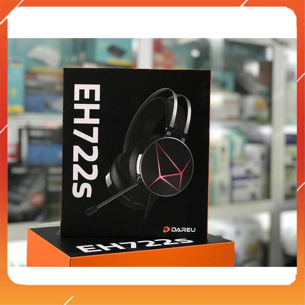 [ HÀNG SIÊU CẤP ] Tai nghe Gaming Dareu EH722S 7.1 - Led RGB - Âm thanh giả lập - BH 12 Tháng [ CHÍNH HÃNG ] | BigBuy360 - bigbuy360.vn