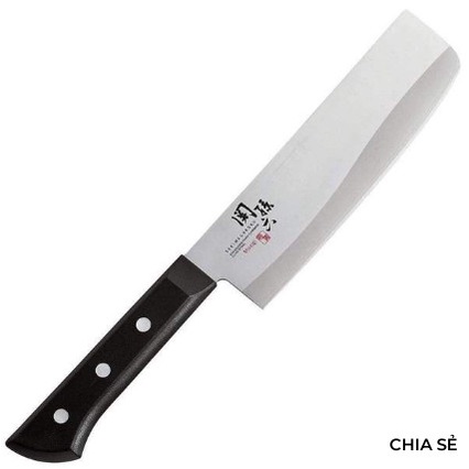 DAO BẾP NHẬT KAI MOEGI NAKIRI KNIFE - DAO THÁI RAU CỦ AE2904(165MM)