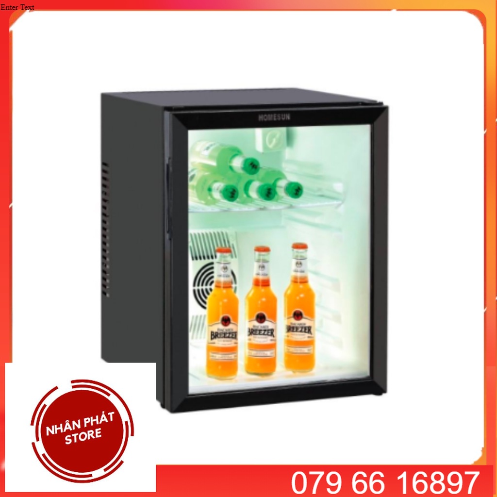 TỦ MÁT MINIBAR HOMESUN BCG-48A CỬA KÍNH