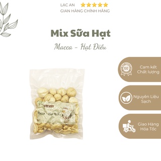 Hạt nấu sữa, set mix nấu sữa hạt macca - hạt điều