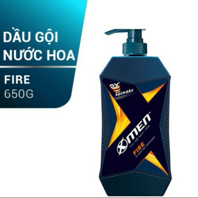 Dầu gội nước hoa X-Men Wood/Fire 650g