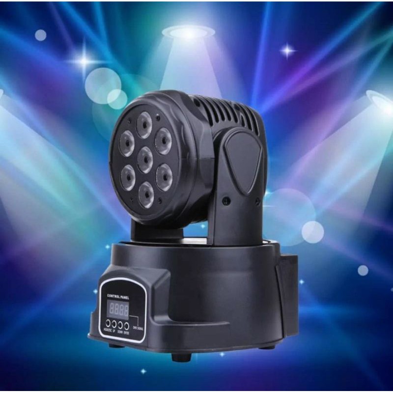 • HCM •Đèn Mini LED Moving Head 70W