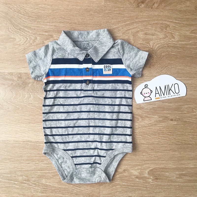 Body suit bé trai có cổ, hàng xuất dư xịn