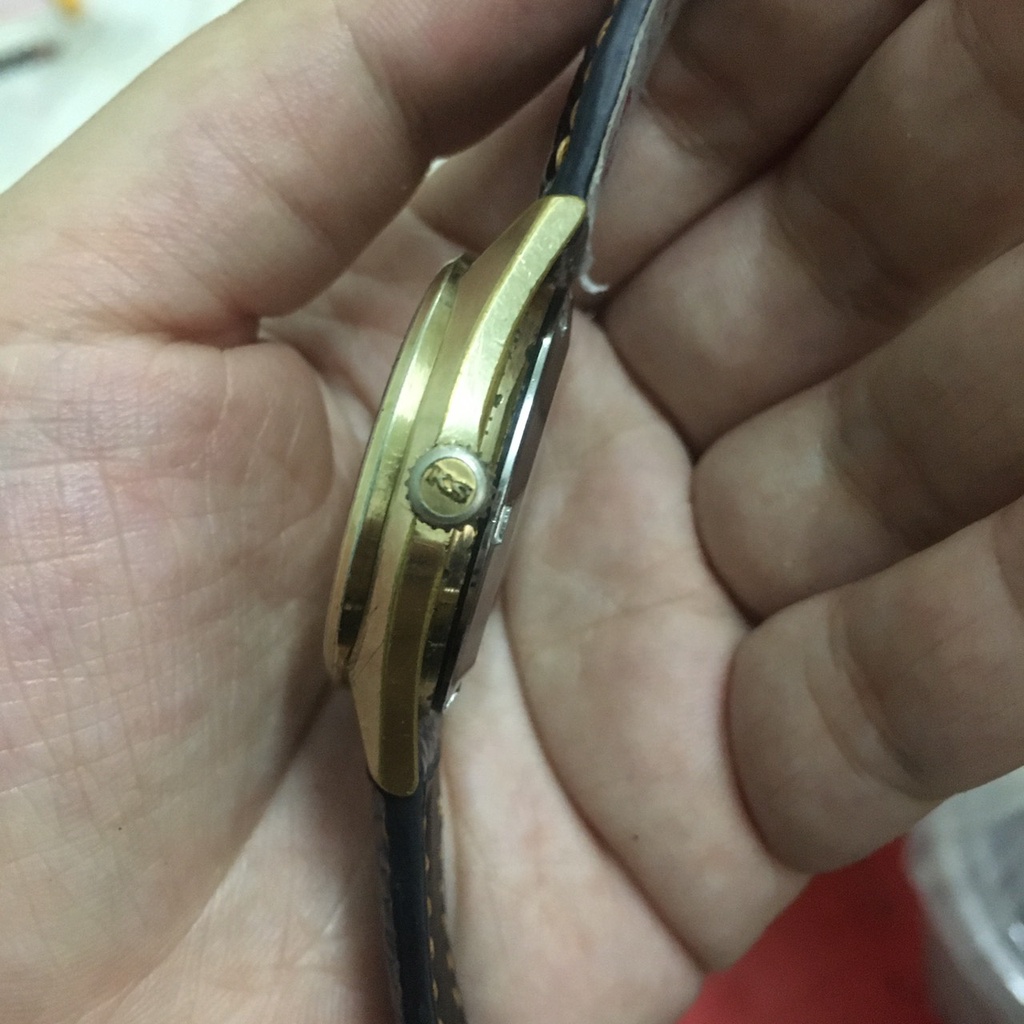 Đồng hồ nam HI-BEAT cơ tự động AUTOMATIC thương hiệu SEIKO hàng si Nhật chính hãng kim vàng