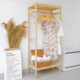 Kệ treo đồ Shelf Hanger style Hàn Quốc