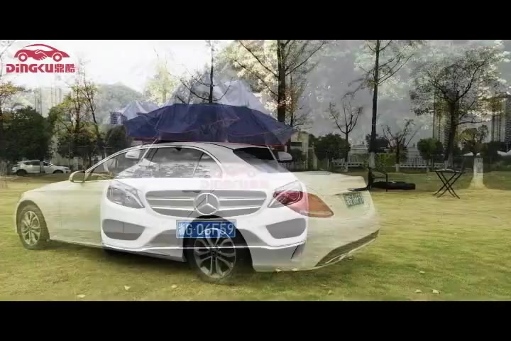 Bạt Che Nắng Ô Tô Phiên Bản Bán Tự Động