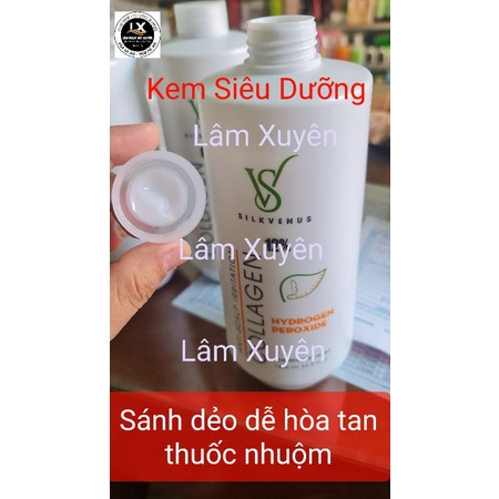 Oxy không rát Collagen Silk Venus kích ứng da đầu  Ít khô tóc hương thơm hoa bạc hà cao cấp khử mùi hóa chất đều màu