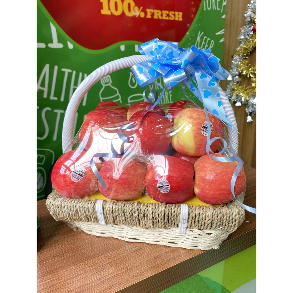 Combo 20c Màng co bọc giỏ hoa quả, Màng co khay giáy, khay gỗ