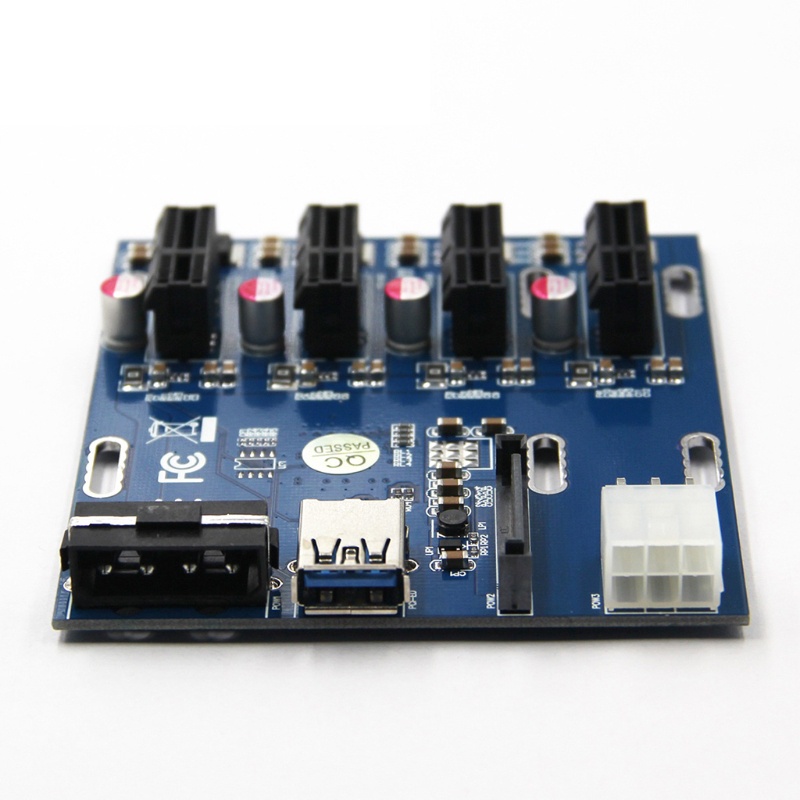 R* PCIE X1 To 4 PCI-E Expansion Kit 1 To 4 Port PCI Express Switch Multiplier Hub