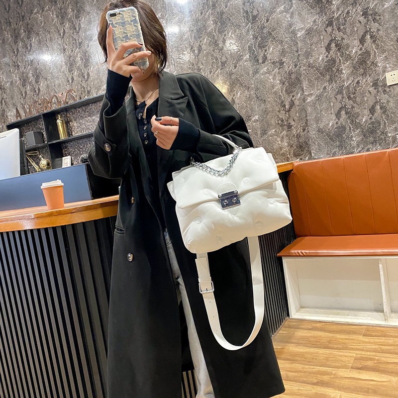 IELGY Túi Đeo Vai Bằng Vải cotton Thời Trang Sành Điệu Cho Nữ