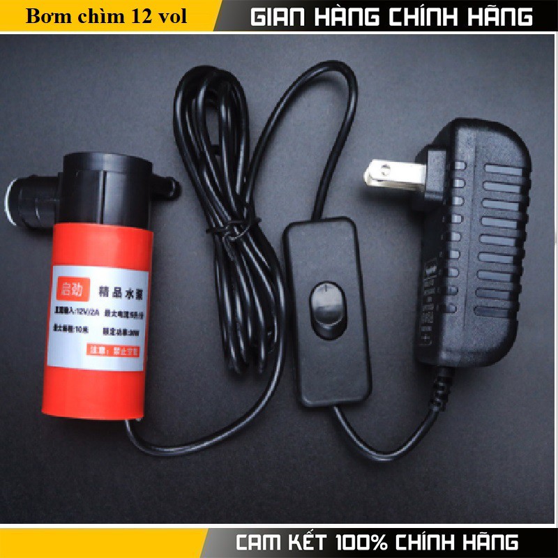 Máy bơm nước mini 12v