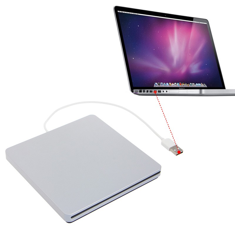 Vỏ Ổ Cứng Usb Cd Dvd Rw Cho Macbook Pro Air