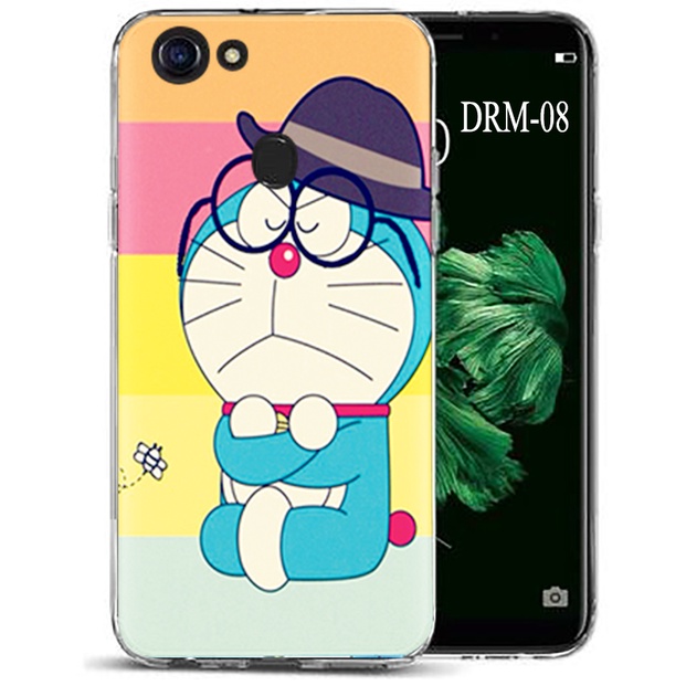 Ốp lưng Oppo F5 dẻo in hình Doraemon