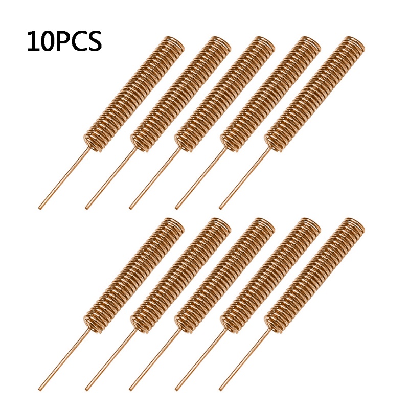 10 Ăng Ten Lò Xo Đồng 433Mhz Hàn