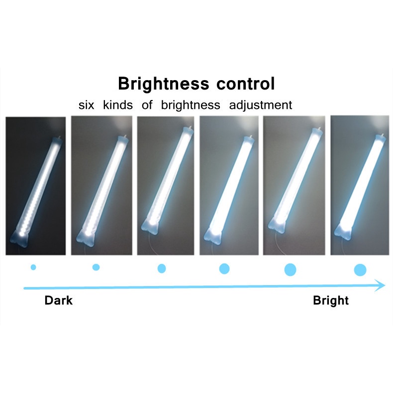 Đèn LED USB Bơm Hơi Di Động Có Nam Châm Đa Ứng Dụng Cho Cắm Trại/Xe Hơi