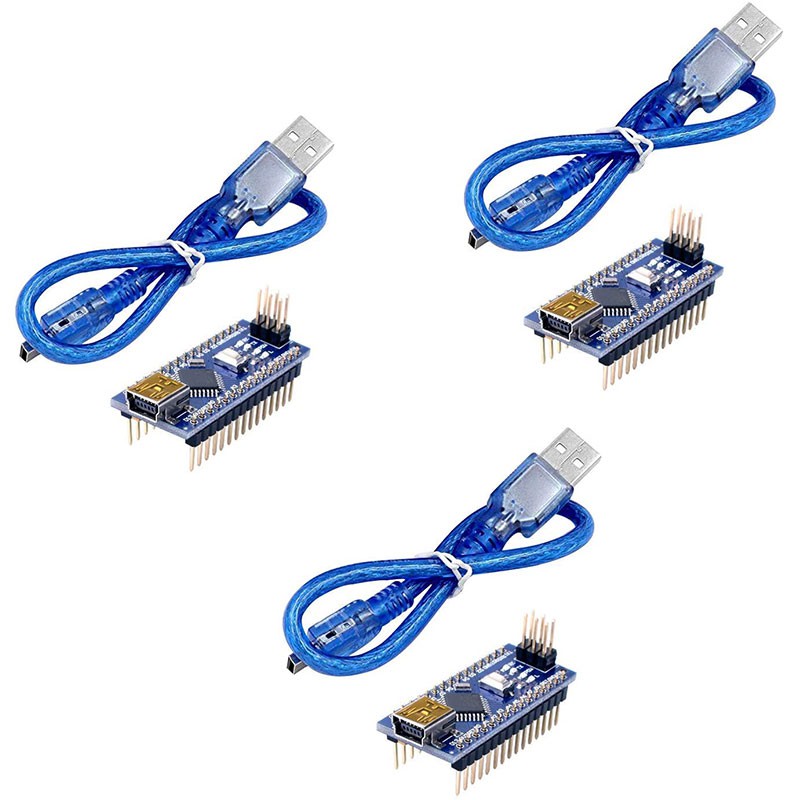 3 Mạch Điều Khiển Nano V3.0 Atmega328P Cho Arduino Nano Ch340 Usb Driver No Cable Nano 3.0