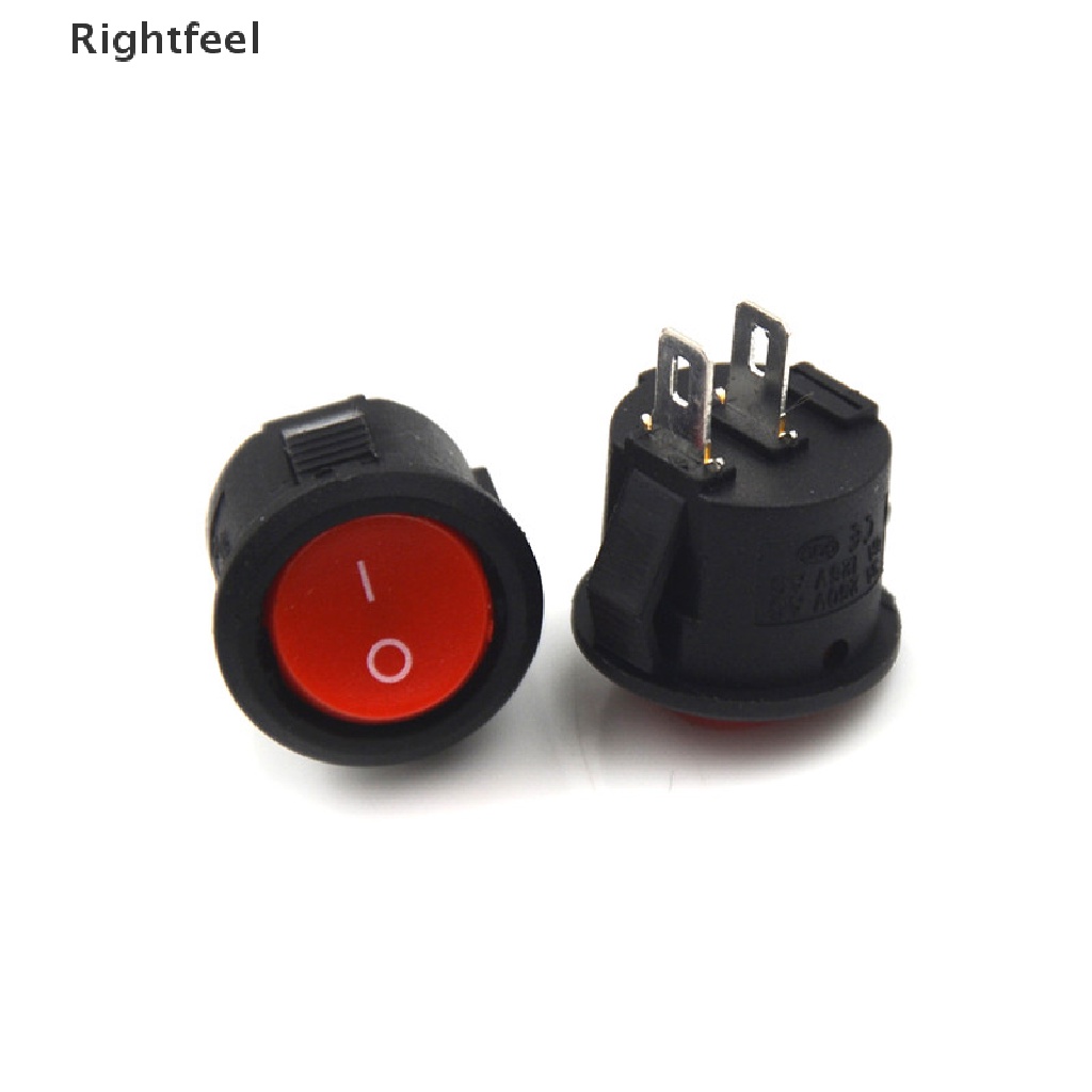 Bộ 10 Công Tắc Tròn mini 2 Công Tắc ON-OFF 3A / 250V Với Đường Kính 16mm