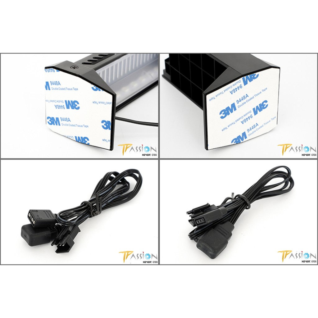 Giá đỡ VGA DeepCool GH-01 ARGB - Chắc chắn, chống xệ hiệu quả, hiệu ứng LED Addressable RGB rainbow tuyệt đẹp