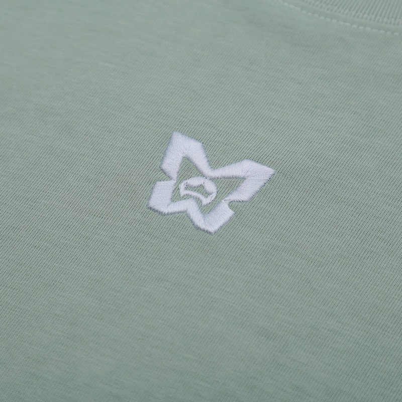 Áo thun Script Logo - Green Bean