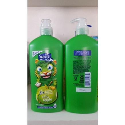 Sữa tắm gội toàn thân cho bé  SUAVE KID  532ml