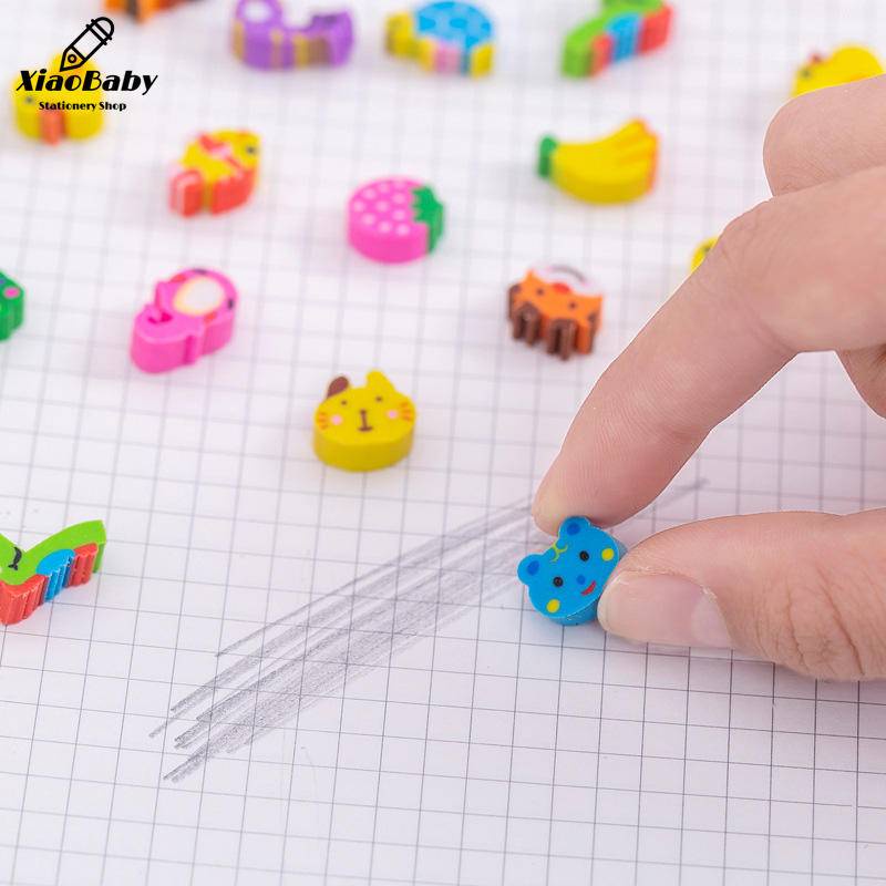1 Cục Tẩy Bút Chì Hình Hoạt Hình Đáng Yêu