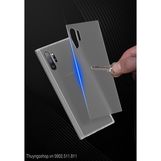 Note10/Note10 Plus - Ốp lưng nhám chống vân tay