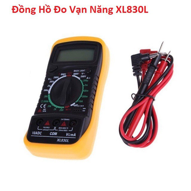 [Giá cực rẻ] Đồng hồ vạn năng điện tử tặng kèm pin