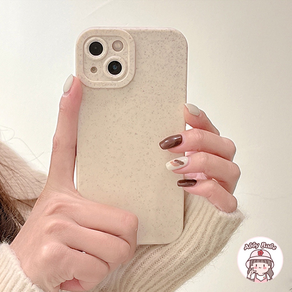 Ốp Điện Thoại TPU Mềm Chống Sốc Màu Lúa Mì Thời Trang Cho IP 13 12 11 Pro Max XR 8 7 Plus