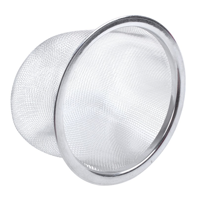 Teapot Diameter 80Mm Metal Mesh Tea Leaf Spices Strainer Basket