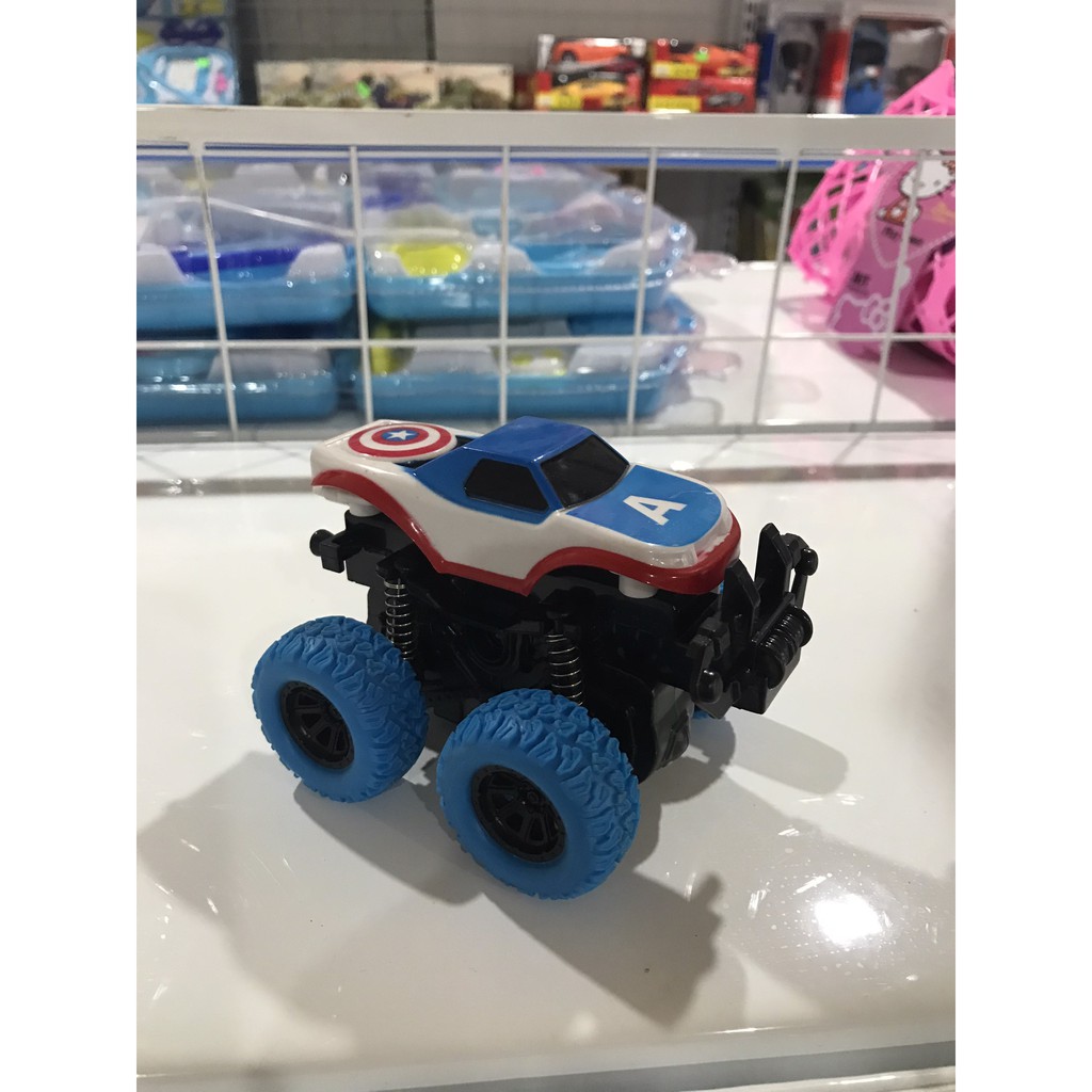 xe ô tô xe đia hình bánh đà siêu bền  MONSTER TRUCK ( Ô TÔ Nhún ) cỡ nhỏ