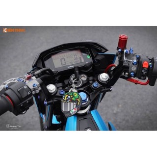 Bình dầu sau bonamici racing hàng cnc đẹp tặng kèm pass