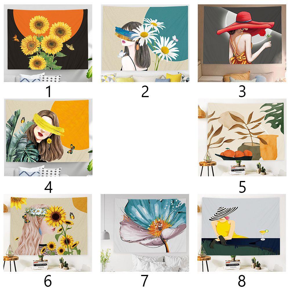 KUNHEV Thảm Treo Tường Trang Trí Thời Trang Theo Phong Cách Bắc Âu