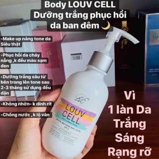 Kem dưỡng trắng Body Louvcell Hàn Quốc 250ml