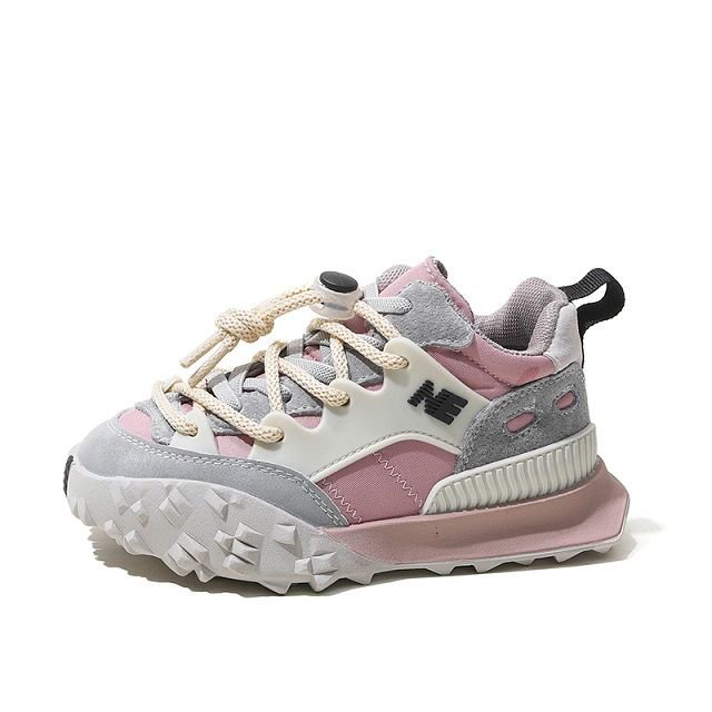 Giày Thể Thao Siêu Nhẹ Thoáng Khí Phong Cách Hàn Quốc Thời Trang Cho Bé Gái