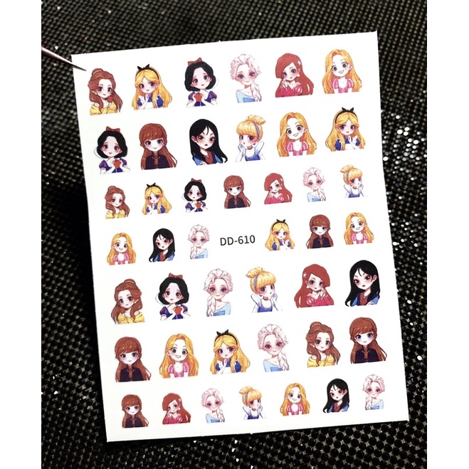 Hình dán sticker Cô gái