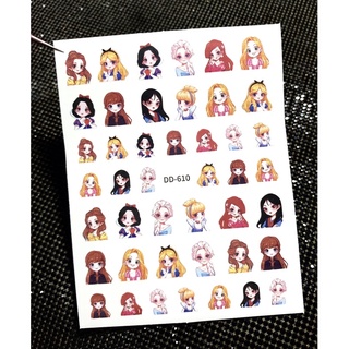 Hình dán sticker Cô gái