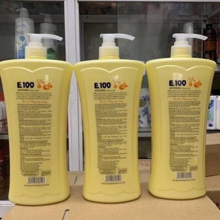 SỮA TẮM E100 SILKY vàng  800ML