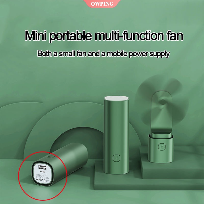 Quạt Mini Cầm Tay Để Bàn Đa Năng Có Thể Gấp Gọn Tiện Dụng