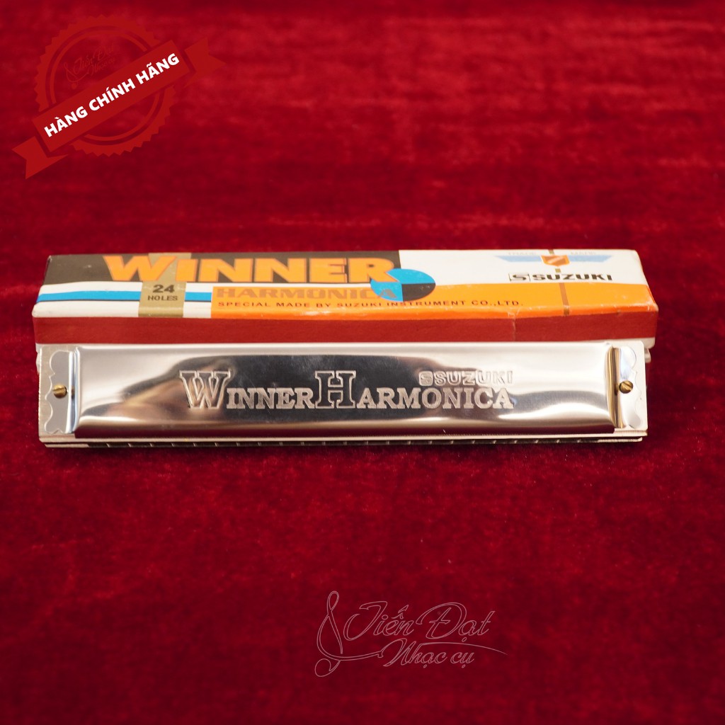 Kèn Harmonica Tremolo SU-24, Suzuki Study 24, Suzuki Winner 24, Folk Master Chính Hãng