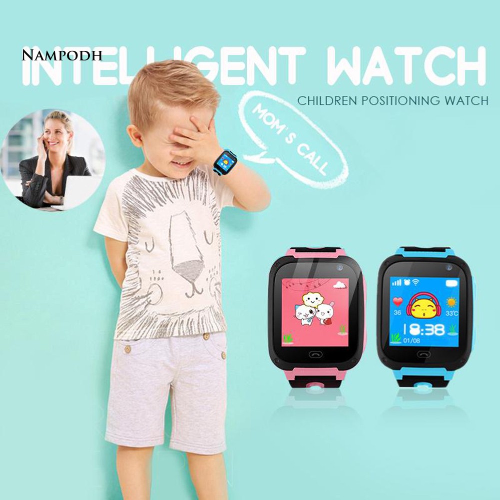 Đồng hồ thông minh đeo tay trẻ em Q9 màn hình màu 1.44inch cuộc gọi SOS kết nối Android iOS