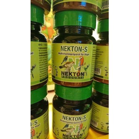 NEKTON-S bổ sung vitamin cho chim vẹt nuôi nhốt hũ nguyên seal 35g