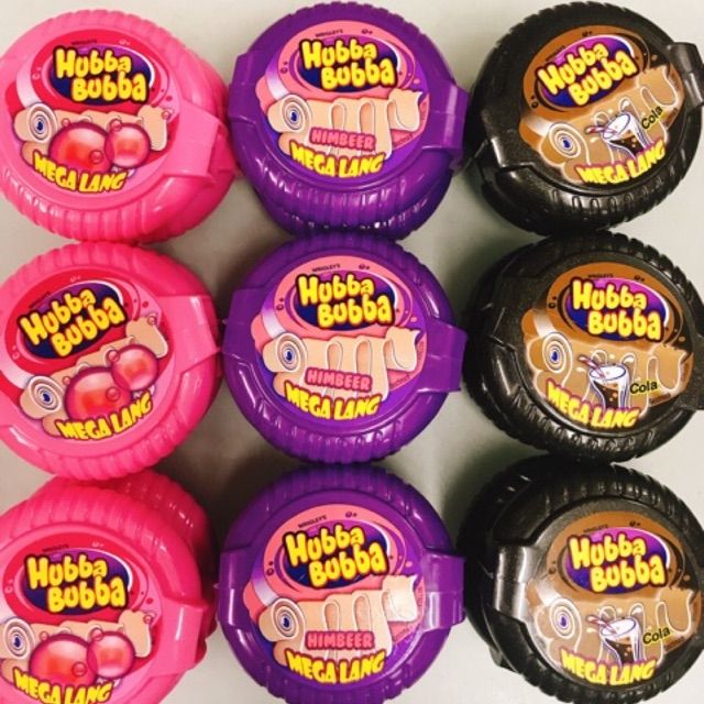 Kẹo cao su cuộn Hubba Bubba 56g Đức