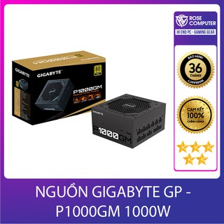 NGUỒN GIGABYTE GP – P1000GM 1000W 80 PLUS GOLD FULL MODULAR