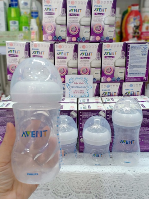 Núm ty Avent Natural số 1,2,3,4,5,Y