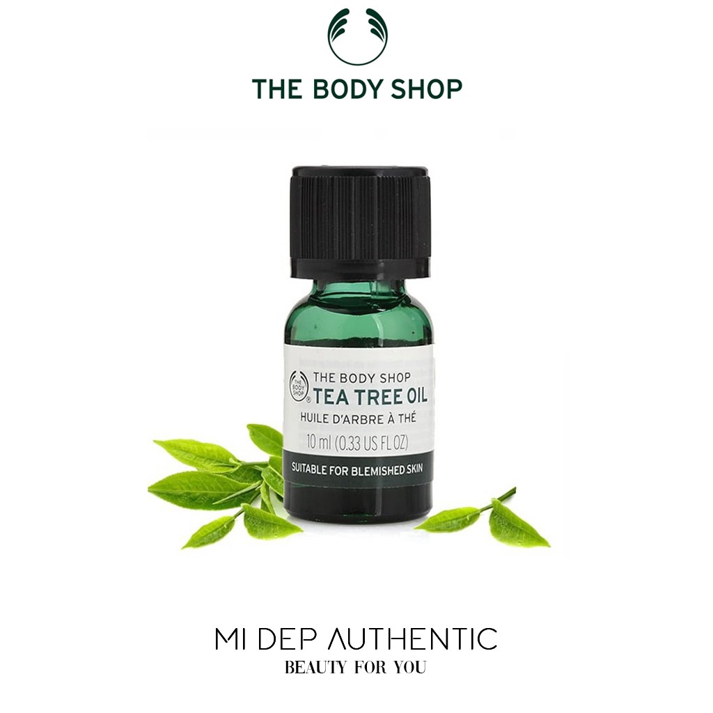 Tinh dầu tràm trà The Body Shop Tea Tree Oil 10ml, ngăn ngừa mụn - Mị Đẹp Authentic