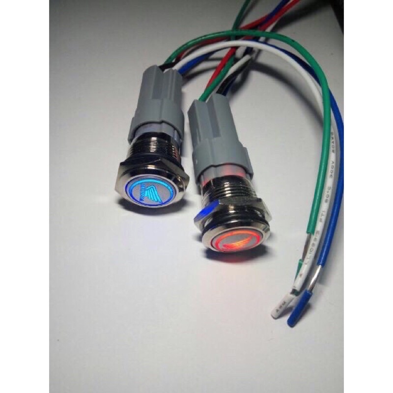 Công Tắc Led + Jắc Cắm Lắp Đèn Trợ Sáng Và Tuỳ Chọn !