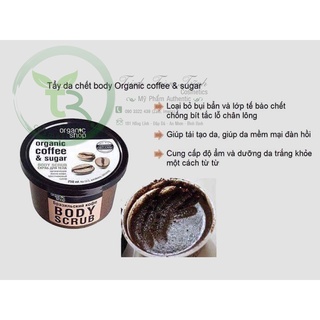 Tẩy Tế Bào Chết Organic Shop Organic Coffee Sugar Body 200ml